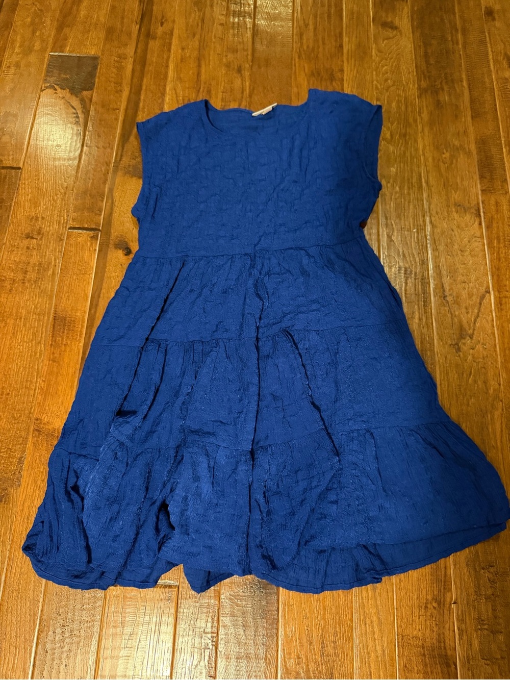 Knox Rose Navy Blue Tiered Dress